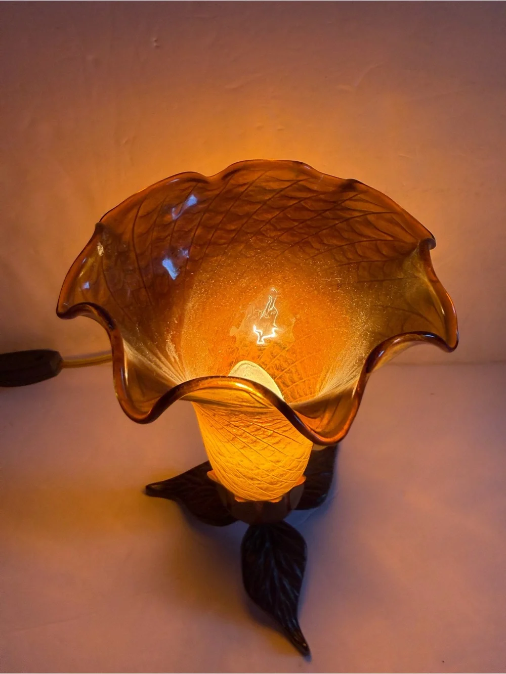 Unbranded warm amber
